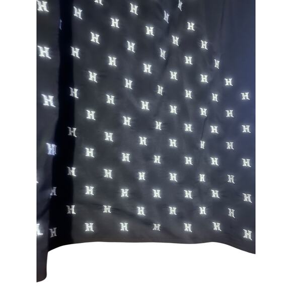 Honor the Gift Black Sheer Monogram Turtleneck Blouse Size XXL, NWT - Picture 4 of 4